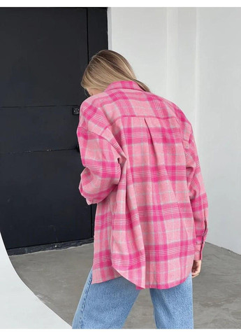 Розовая рубашка No Brand