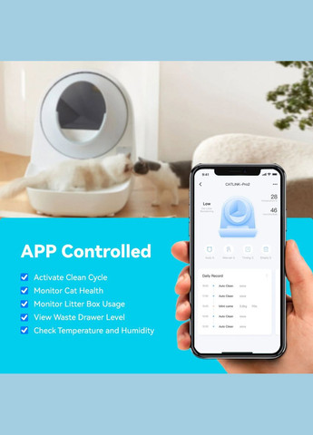 Смартавтоматический лоток Scooper Luxury Pro-X (6972884750705) CATLINK (303613435)