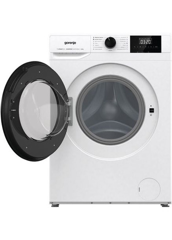 Стиральная фронтальная машина, 6кг, 1000, A+++, 43.5см, дисплей, пар, инвертор, белый Gorenje (323000848)