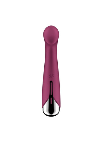 Вибратор с ротацией Spinning G-Spot 1 Red, плоская площадка для стимуляции точки G Satisfyer (315498092)