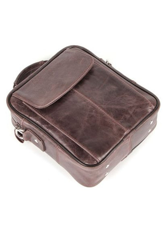 Сумка Кожаная Коричневая (00874) Shvigel Шкіряна Коричнева (358066951)