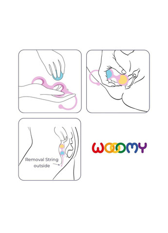 Вагінальні кульки Woody Love Pearls No Brand (370202973)