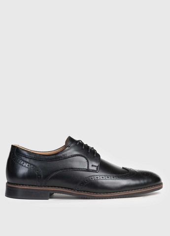Туфлі чоловічі чорні Arber Броги (367683443)