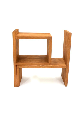 Настольная книжная полка из дерева Кассиль шафран (КПЛ-001606) No Brand (328414946)