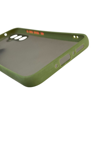 Чохол для телефона Galaxy A34 5G (SM-A346E) з високими бортами із захистом камери на самсунг а34 5г зелений Samsung (366388103)