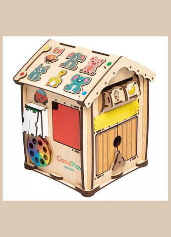 Бізібудиночок Всезнайка з LED підсвічуванням (В102Е) GoodPlay (330058304)