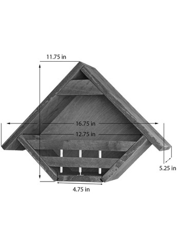 Місце гніздування для птахів з дерева Чирок каррі (ГНЗ-000903) No Brand (328605081)