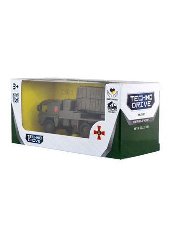 Модель серии "Шевроны Героев" – РЕАКТИВНАЯ СИСТЕМА ЗАЛПОВОГО ОГНЯ – "96 ЗРБр" TechnoDrive (315154755)