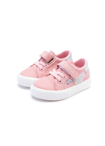 Рожеві всесезонні кеди Fashion C2058 розов (21-26)