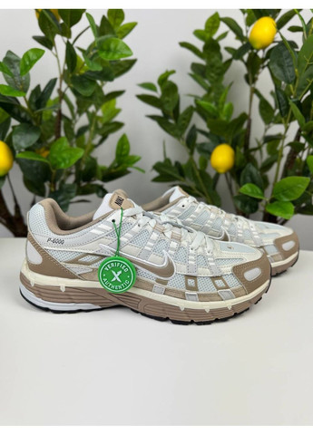 Білі Осінні кросівки чоловічі nike p-6000 beige white найк п-6000 No Brand