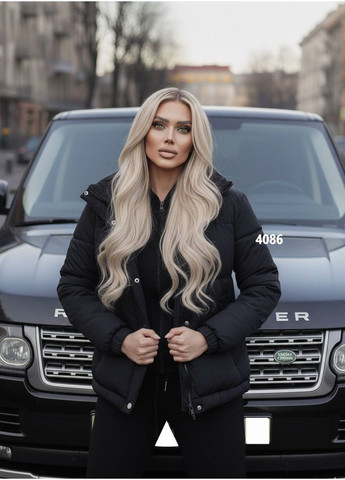 Прозора зимня жіноча тепла куртка з капюшоном Nositi 4086-15А