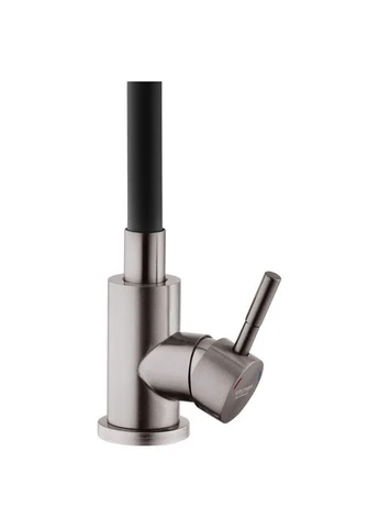 Смеситель кухня картридж нерж. KRP Edelstahl Klassisch-PVD035BLK Kroner 071101 (400539498)