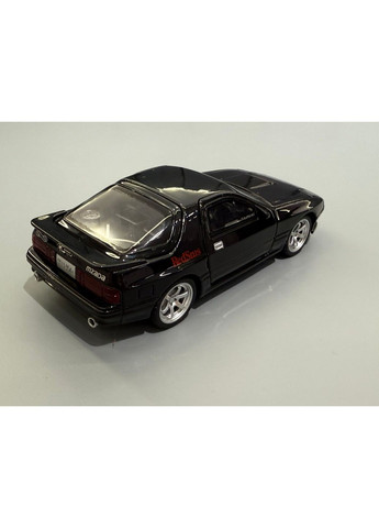 Машинка металлическая АвтоЭксперт Mazda 323 7 1:32 свет/звук открываются двери капот багажник Черная (36255) No Brand (366421995)
