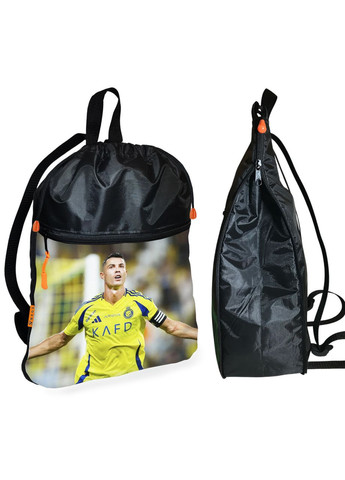 Школьный рюкзак детский Криштиану Роналду + Сумка для обуви спортивной формы рюкзак-мешок мальчику (2189) No Brand (332565851)