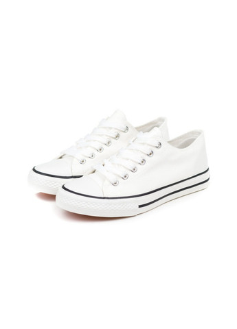 Белые всесезон кеды Fashion 801 белые (36-39)