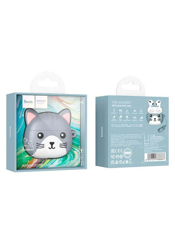 Беспроводные наушники EW46 True wireless stereo headset Mysterious Cat Hoco (371363498)