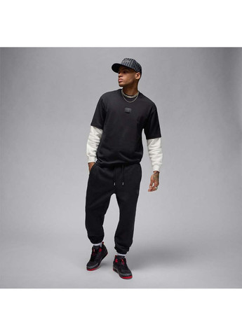 Черные демисезонные брюки Jordan