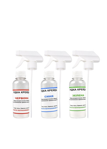 Творчий набір «Рідка крейда» колір різнокольоровий ЦБ-00284069 Strateg (356670735)