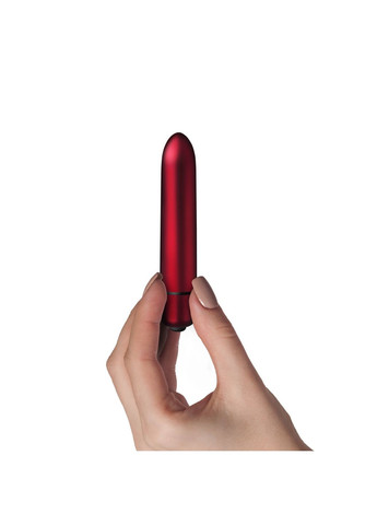 Віброкуля RO-90mm 10 Speed Scarlet Velvet матова Rocks Off (360966353)