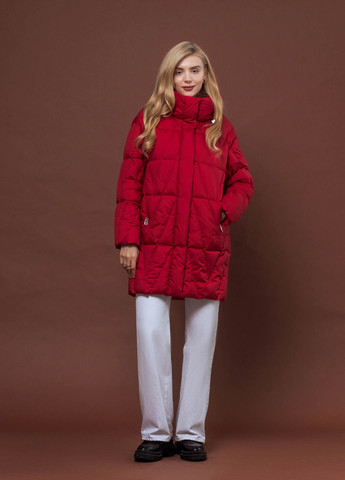 Червона зимня куртка Clasna