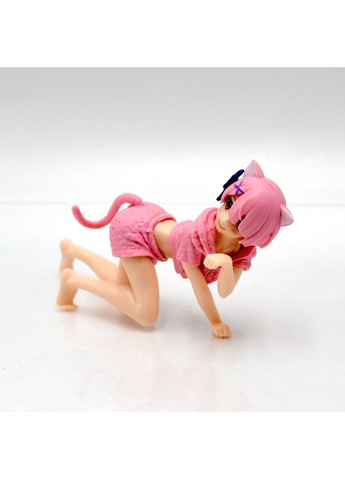Аниме фигурка Рам котик Re zero Rem Жизнь в альтернативном мире с нуля, в пиджаке No Brand (362495333)