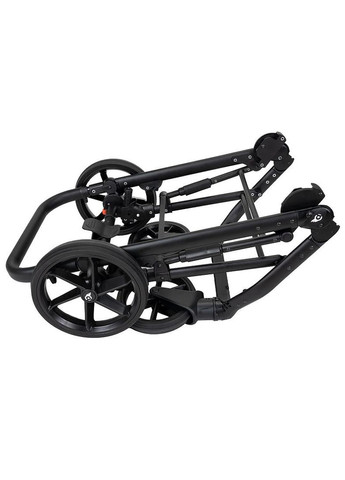 Універсальна багатофункційна дитяча коляска 2 в 1 FIBI P-1 Чорна Angelina (304253338)