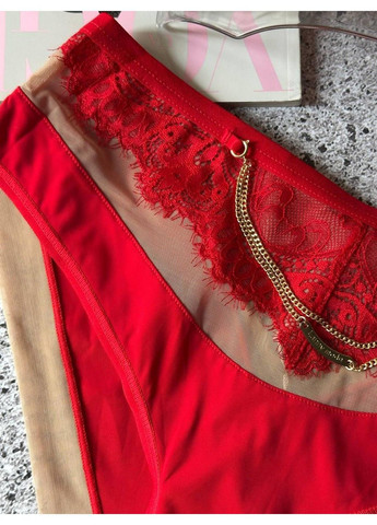 Красный комплект нижнего белья красный Lanny Mode