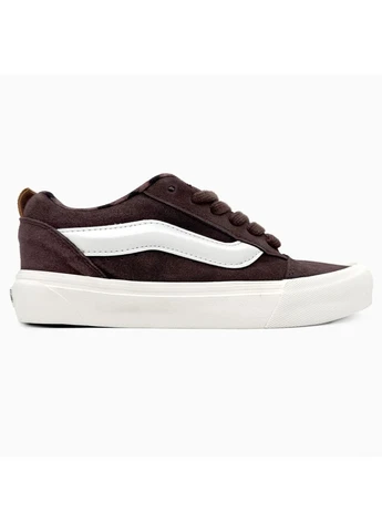 КРОССОВКИ ЖЕНСКИЕ VANS KNU SKOOL BROWN/WHITE ВАНС КНУ СКУЛ БЕЛЫЕ No Brand белые демисезоны (391939436)