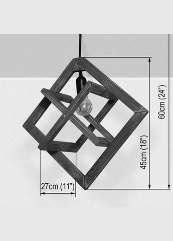 Подвесной светильник из дерева Алиндао мускат (ЛЮС-002407) No Brand (328081686)