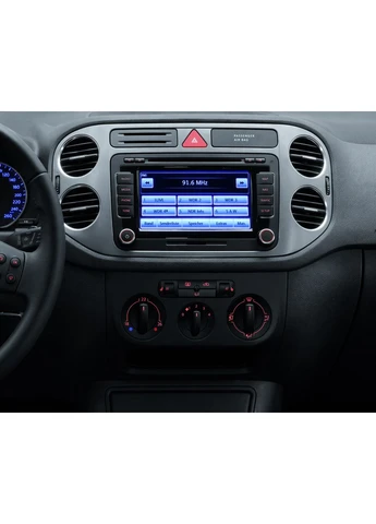 Штатная магнитола для Volkswagen Tiguan 2011-2016 S3 QLED 8" с физическими кнопками Android 8-ядерный 1.6ГГц 4x64Гб SIM-карта DriveX (401893641)