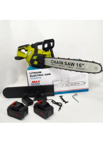 Ручна ланцюгова пила по дереву акумуляторна Chain Saw 16 дюймов 36V, Краща акумуляторна ланцюгова пила YI-28 Krafftec (389792305)