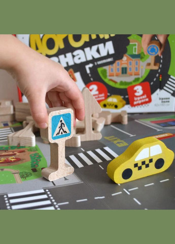 Детская игра учебно-познавательная "Дорожные знаки" 900149 Igroteco (302805487)