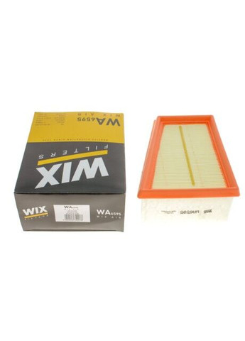 Фільтр повітряний RENAULT LAGUNA WA6595/AP185/1 (вир-во WIX-FILTERS) WA6595 WIX Filters (366174741)