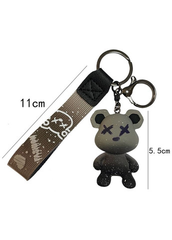 Брелок игрушка для ключей на рюкзак или сумку Мишка Cool Beer PTR No Brand (317769988)
