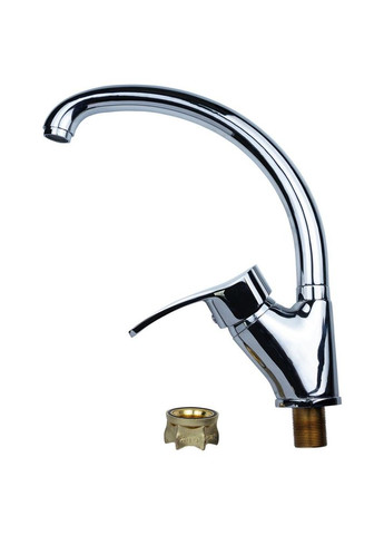 Змішувач ML Ø40 для кухні гусак вухо лат. шток на гайці ML-4B441C AQUATICA (365595462)