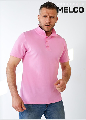 Чоловіча футболка поло 100 % бавовна Melgo (304288685)