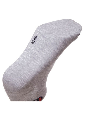 Шкарпетки спортивні чоловічі короткі A142 (нейлон, бавовна,, Сірий) Champion (354703830)