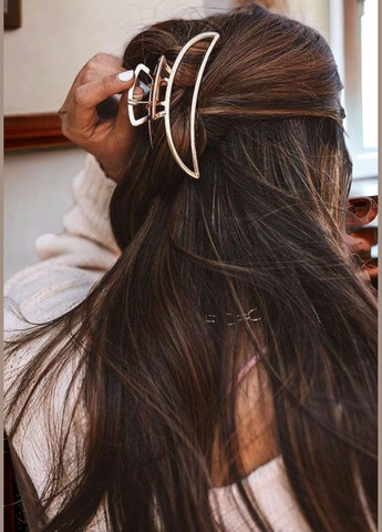 Заколка краб для волос "Minimalism" 10,5х4,5 см Анна Ясеницька (287340147)