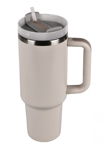 Термокружка объемом 1.2 литра цвет бежевый ЦБ-00287031 No Brand (364964310)