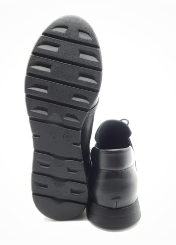 Жіночі туфлі чорні шкіряні VL-17-10 23,5 см (р) VLAMAX (259299708)