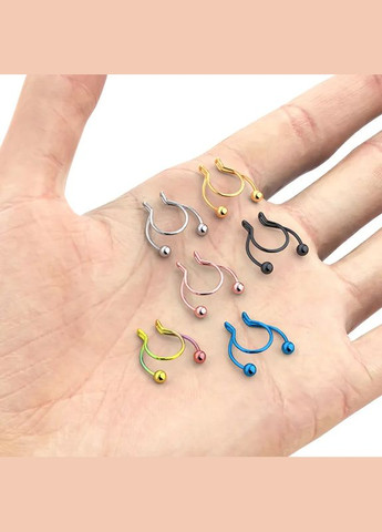 Септум для носа имитация пирсинга без прокола No Brand (316684068)