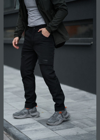 Черные повседневный, кэжуал зимние брюки Intruder