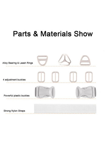 Шлея для собак Bororo Комфорт и контроль во время каждой прогулки No Brand (362571930)