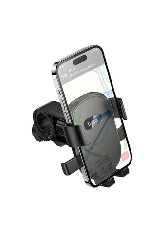 Велотримач для телефона H85 Knight motorcycle bicycle universal holder Black Hoco (399523106)