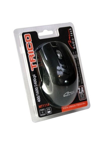 Мышка (MT1114) Media-Tech Trico Wireless Black (366645790)