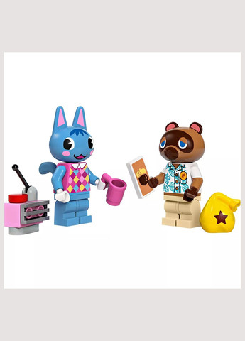 Конструктор Animal Crosssng Ущелина Нука та будинок Розі (77050) Lego (333253114)