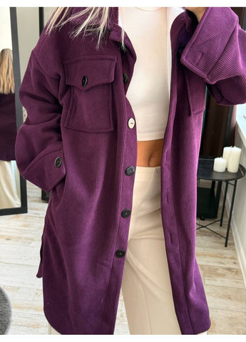 Темно-фиолетовый демисезонный кардиган MonCher