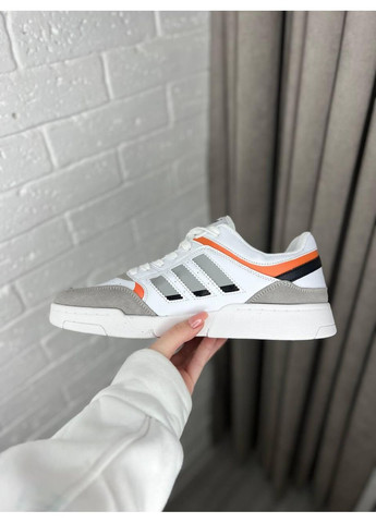 Сірі Осінні кросівки чоловічі adidas drop step white grey v2 адідас дроп степ No Brand