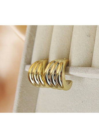 Сережки бижутерия Ребристые No Brand (352192052)