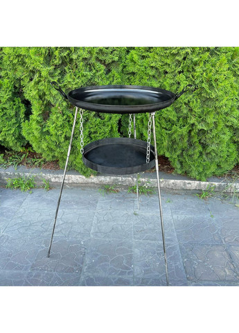 Комплект сковорода із диска SDR-50P з підвісом для вогню Мангал Завод (361336320)